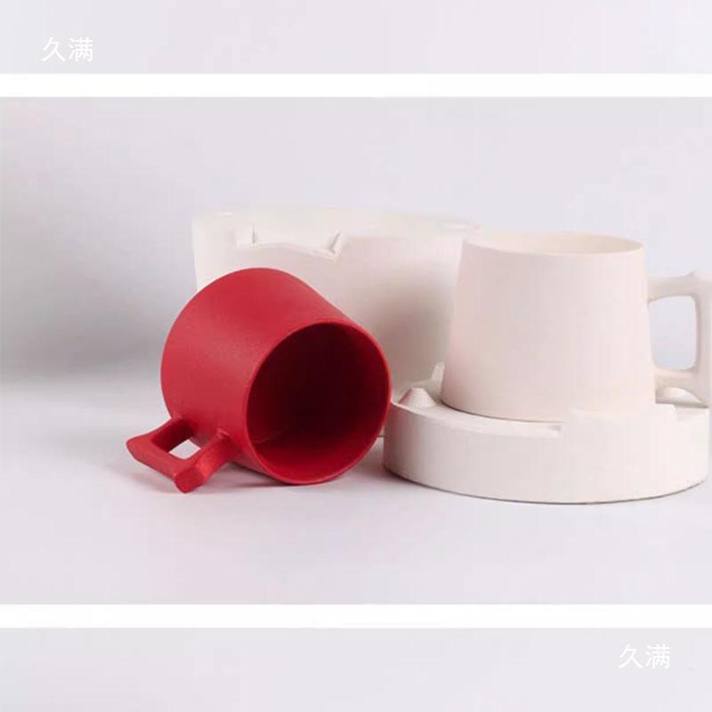 石膏模具杯子陶瓷大号杯子咖啡杯注浆模具倒浆模具异形杯陶艺模具