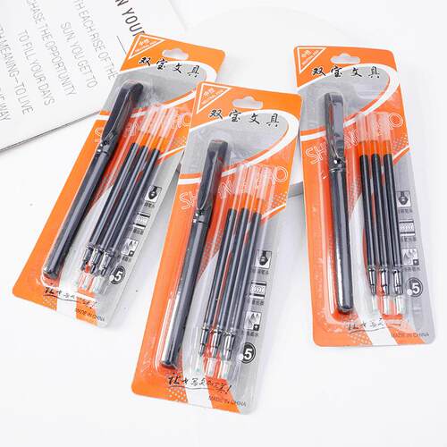 Wholesale black water pens, student stationery neutral pen s