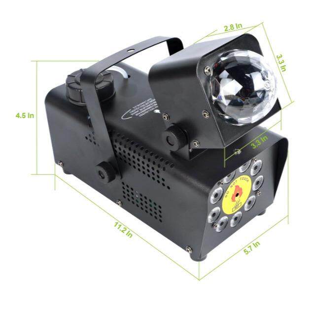 迷你400W遥手提便携式魔台球雾控机舞灯光烟雾烟制造器LEYG-FM210