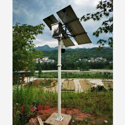 太阳能监控立杆GNSS立柱雨水情立杆2米3米4米6米水库河道水位监测