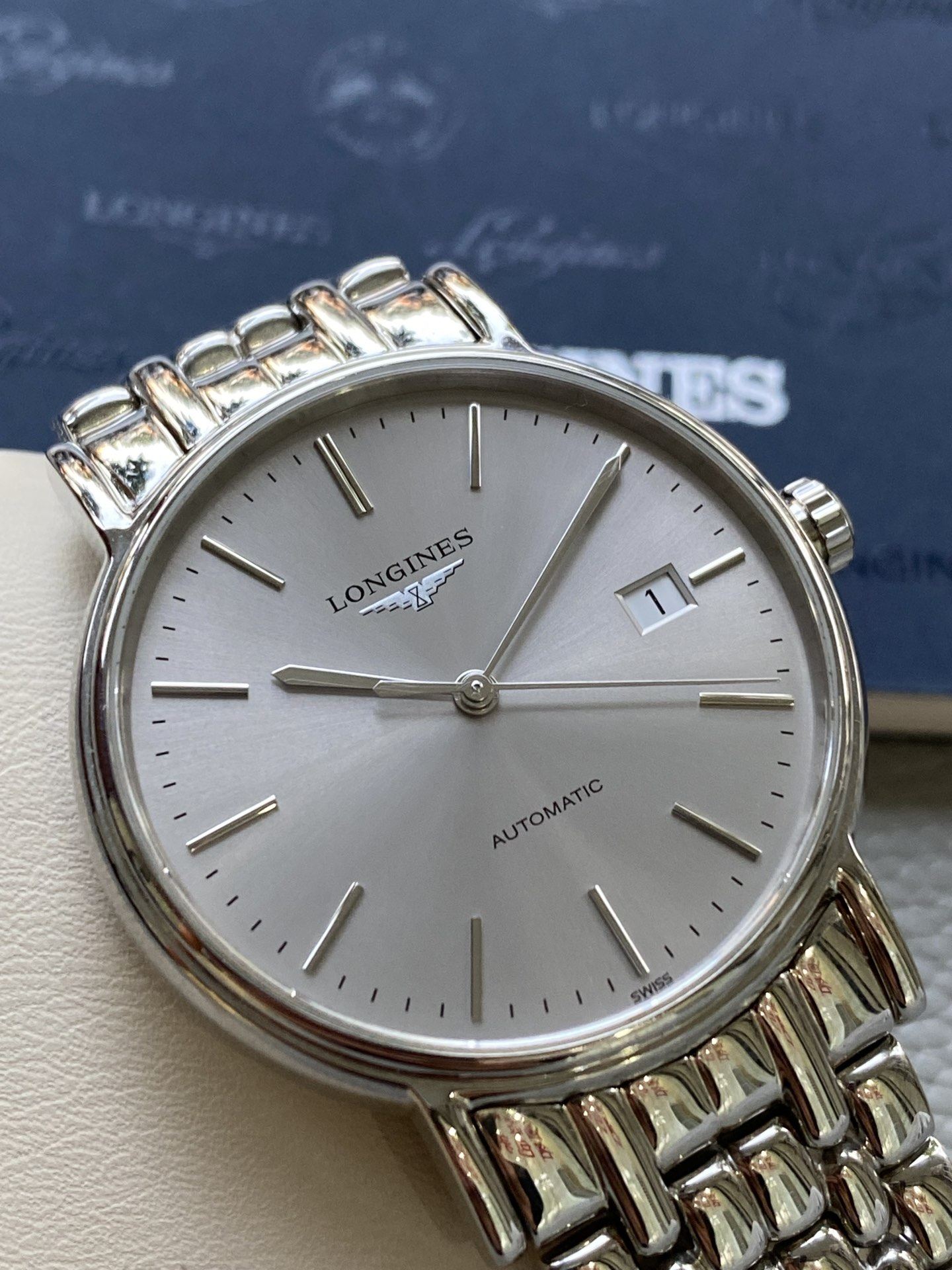 [9.8新]浪琴瑰丽手表男款表径38.5mm自动机械腕表L4.921.4.72.6,手表,二奢手表,淘宝优惠券,粉丝福利购,淘宝优惠卷