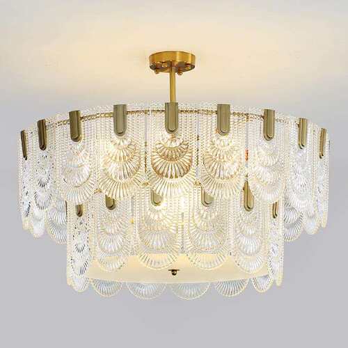 法式轻奢别墅客厅水晶吊灯北欧现代简约艺术餐厅灯卧室样板房吊灯