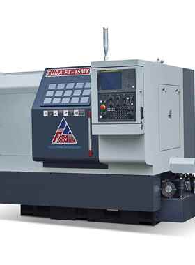 刀塔数控车床FT520S 双主轴斜床身数控车床 车铣复合数控车