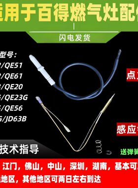 适用于百得燃气灶点火针QE52/QE61/QE62/QE51/QE03/QE20/感应针