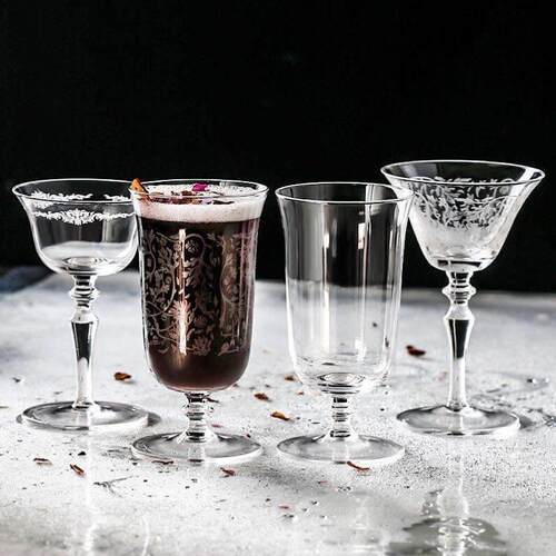 Slim series Japanese cocktail glass broiled highball martin