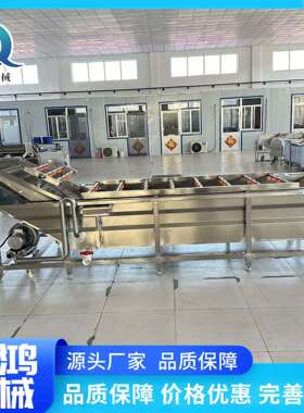 中央厨房蔬菜洗菜机CLM商用土豆备丝清加设工新型韭洗菜气泡清洗