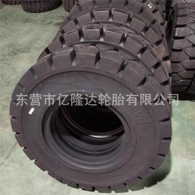 铲车装载机轮边式推土机路缘石滑模机750-168.25-15实心轮胎耐磨