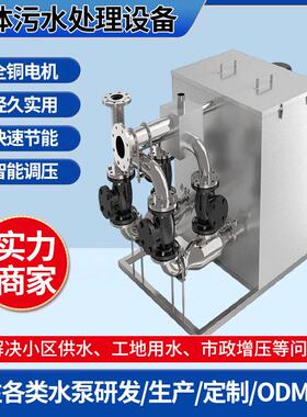 一体化雨水污水提升设备污提器雨污排放装置智能型不锈钢排污器