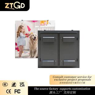 户外LED全彩显示屏景区公园广场P5高清室外防水屏幕大屏