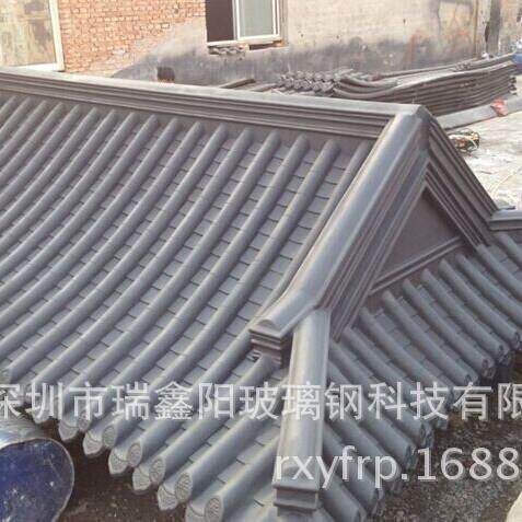 厂家生产玻璃钢仿古瓦彩钢仿古瓦流水仿古瓦仿古瓦厂家透光透光瓦