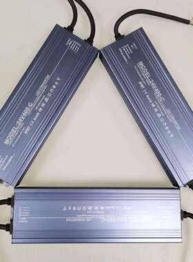 现货DC24V户外防水电源400W开关电源足功率监控16.6A变压器