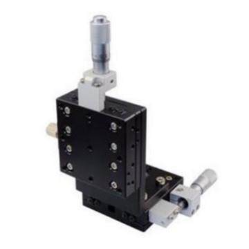 XZ轴90*90LEV90-L-C2交叉导轨型千分尺旋钮位移平台微调架