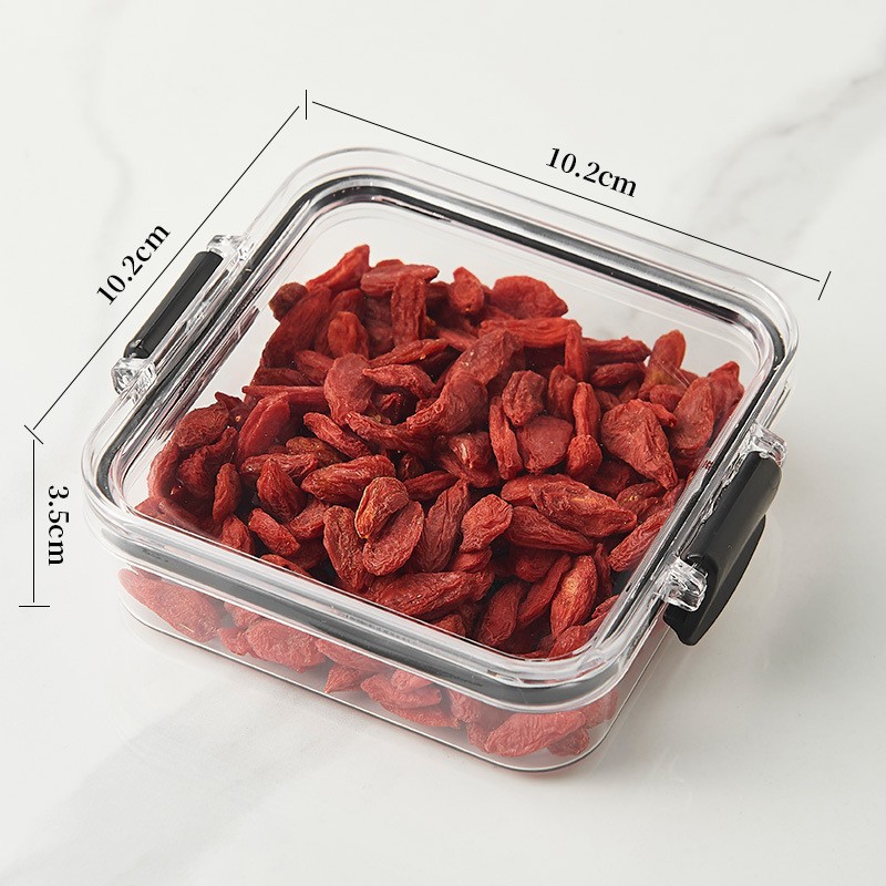 包装盒食品级保鲜盒方形储物罐