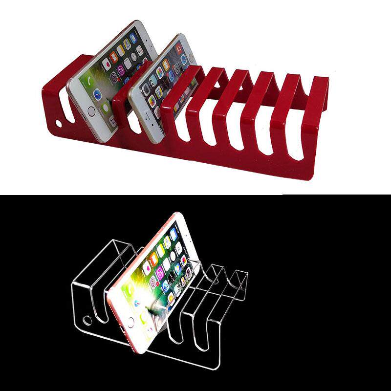 压克力手机架收纳平板支架桌面样板展示存放模型板件搁置架吧唧