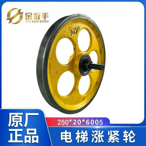 电梯涨紧轮250x20x6005限速器涨紧装置适用蒂森奥的斯博林特配件