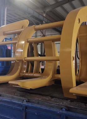 抓木钳50装载机改装夹木器加强型持重抱木夹子