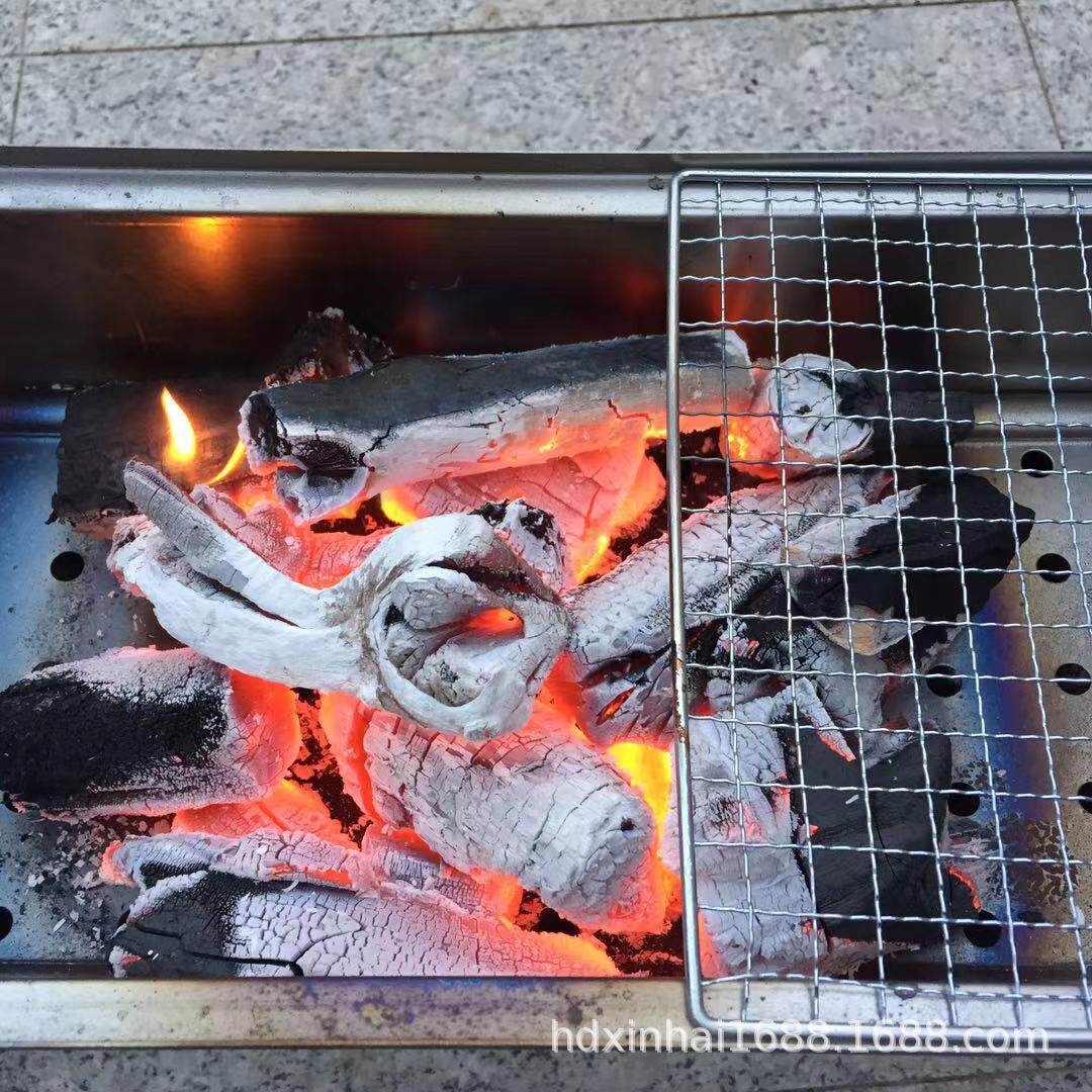 火状元果木炭烧烤碳苹果木无烟家用烧烤炭火锅木炭易燃碳厂家直销