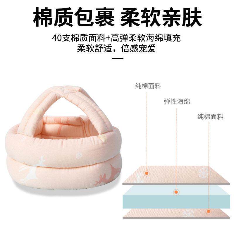 003防摔帽部保护垫婴学走路撞神头器儿童学步头帽磕儿碰撞防后枕