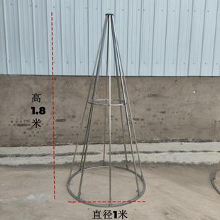 新款红包发财圣诞树网红巨型花束龙骨架玫瑰铁艺花筒商超浪漫美陈