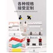 镀镍镀锡铜排加工定制异形非标铜排加工弯曲开口接地铜排T2铜排