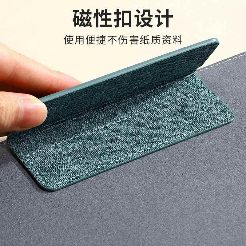 跨板境A4文件夹多功能资料夹皮质销经理商务售夹夹垫FX2566合同夹