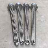 不钢兰HLM加热水箱管油桶大功率法加热管电热管锈法兰电加热管