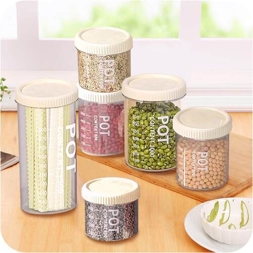 Airtight Cereal and Grain Storage Containers for Kitchen, Tr