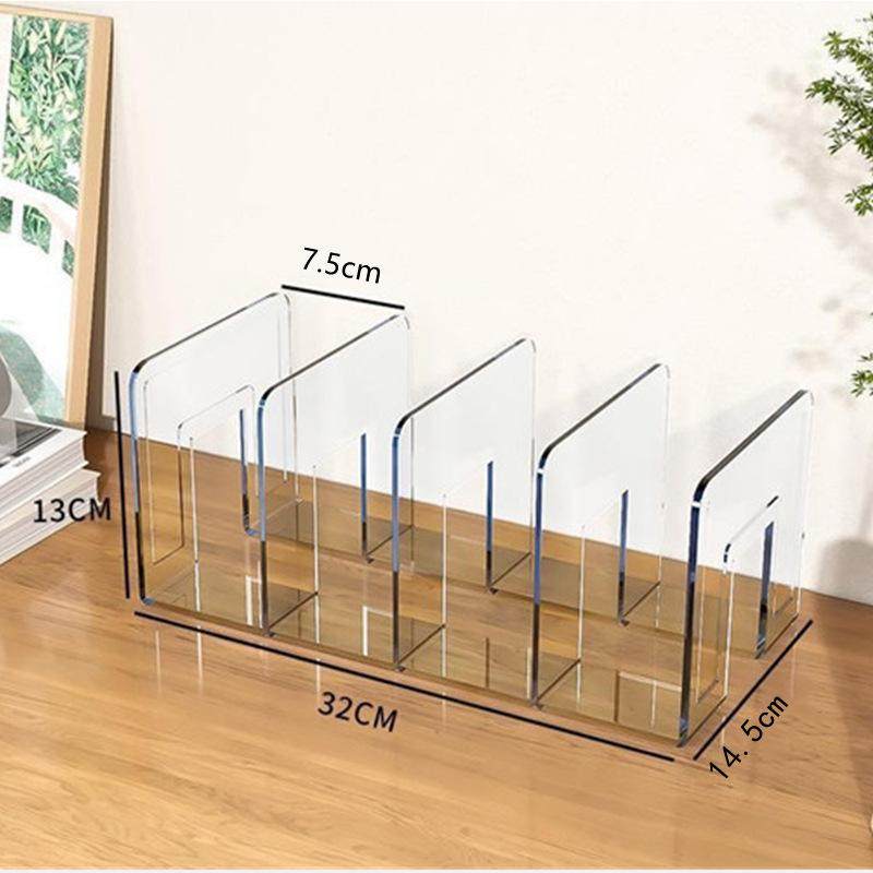 学生书本收纳盒桌下小推车透明高透亚克力整理箱桌面书桌书箱,收纳整理,首饰盒,淘宝优惠券,粉丝福利购,淘宝优惠卷
