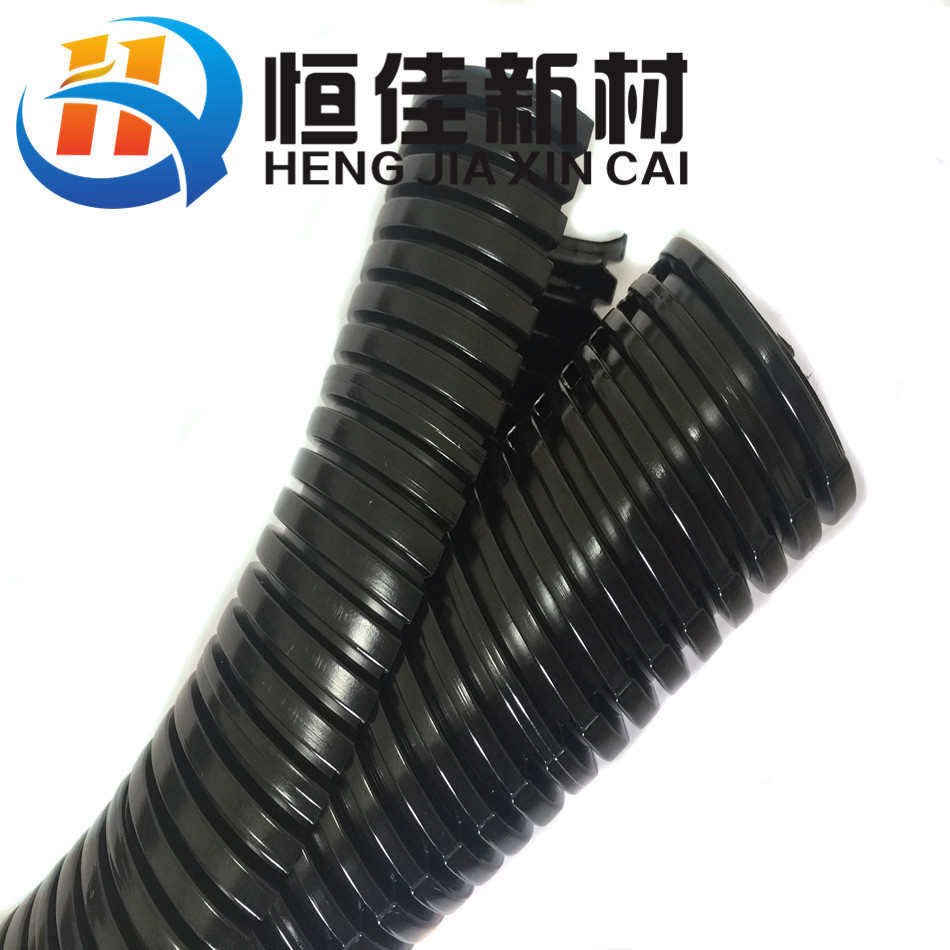 PP波纹管12.8*18.7mmPP聚丙烯穿线双开口波纹管双层开口波纹管