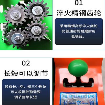 切草猪鸭草机两相鸡家小型电动青饲料青草用铡草机粉碎机BDC碎草