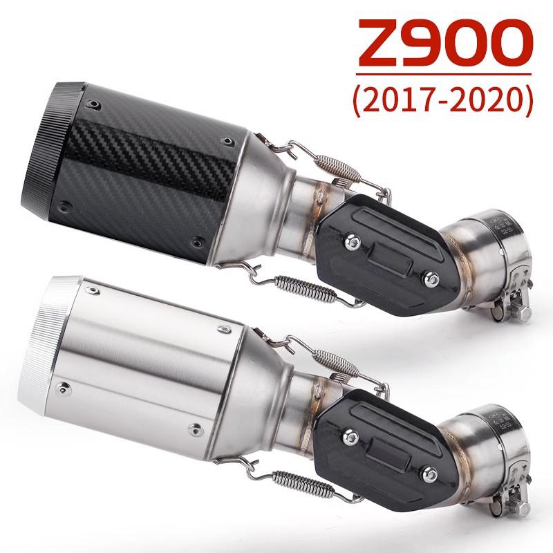 摩托车机车改装NINJA Z900排气管中段Z900全段AR碳纤维尾段排气管