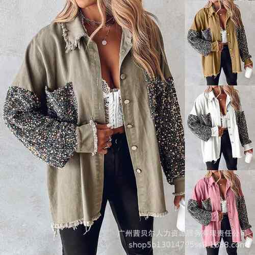 Jacket Womens Women Casual Fashion Daily Outdoor Colorblock