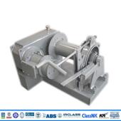 手动防腐系泊钢丝绳卷扬机超大容量卷筒 船用手摇绞车