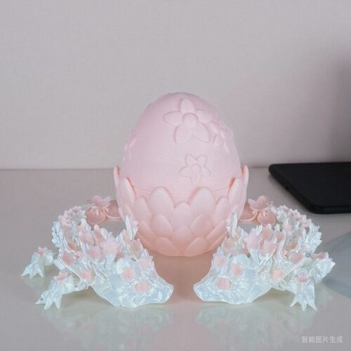装饰品玩具车可爱樱花3D模型摆件