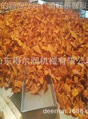 唐山气加红薯片油热炸水线 去皮清洗-漂流烫-油炸 DER-6000一站式