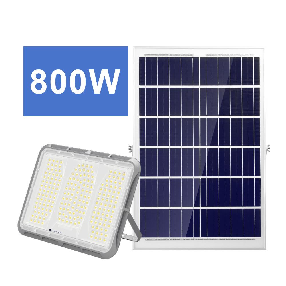 高亮度LED太阳能投光灯 户外防水ABS材质便携大功率庭院感应灯