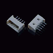 厂家直供1.25MM间距接插件 1.25直针座 高温耐阻燃米黄1.25连接器