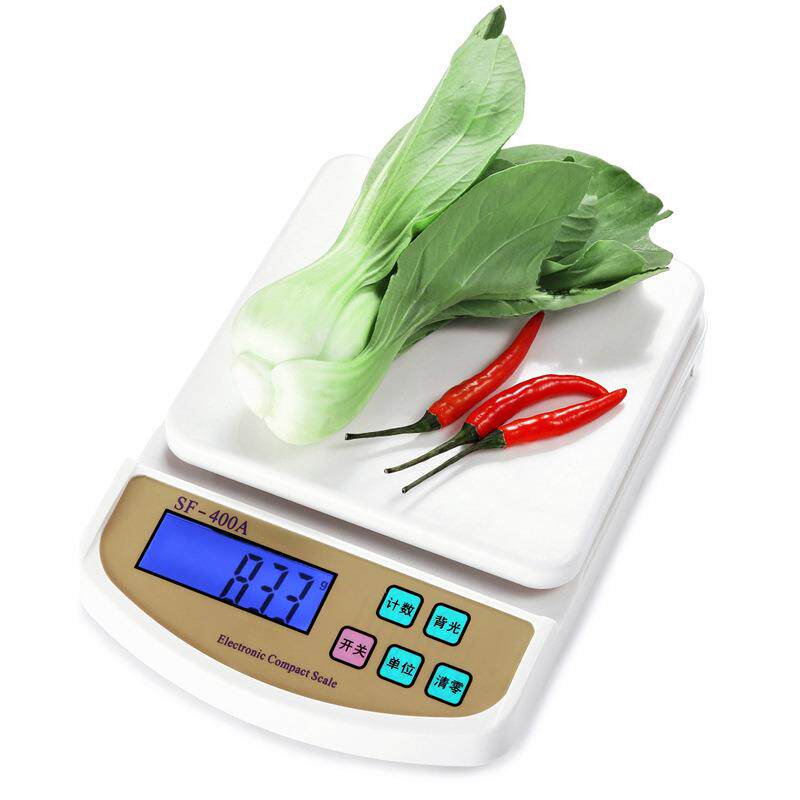 家用厨房秤SF-400A食物台秤0.1克 药材烘培电子称10kg天平