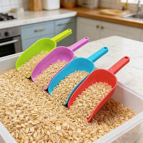 Plastic rice scoop, thickened kitchen flour shovel, supermar