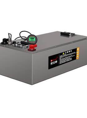 高倍磷酸铁锂电池大容量48V60V72V100ah三轮四轮电动汽车房车电瓶