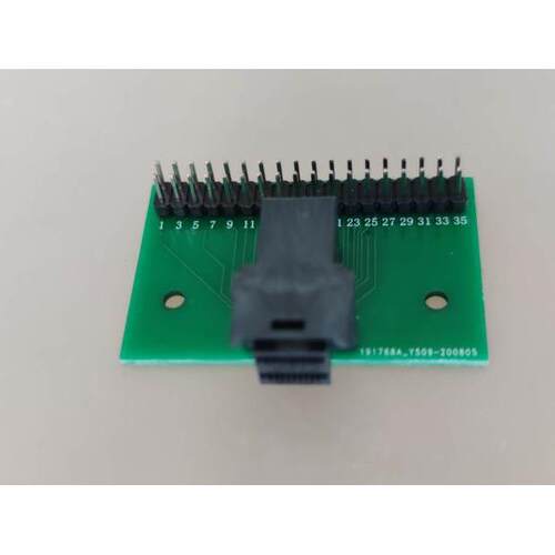 Mini SAS HD SFF-8643测试板母座SFF 8644 SAS线36P母头连接器