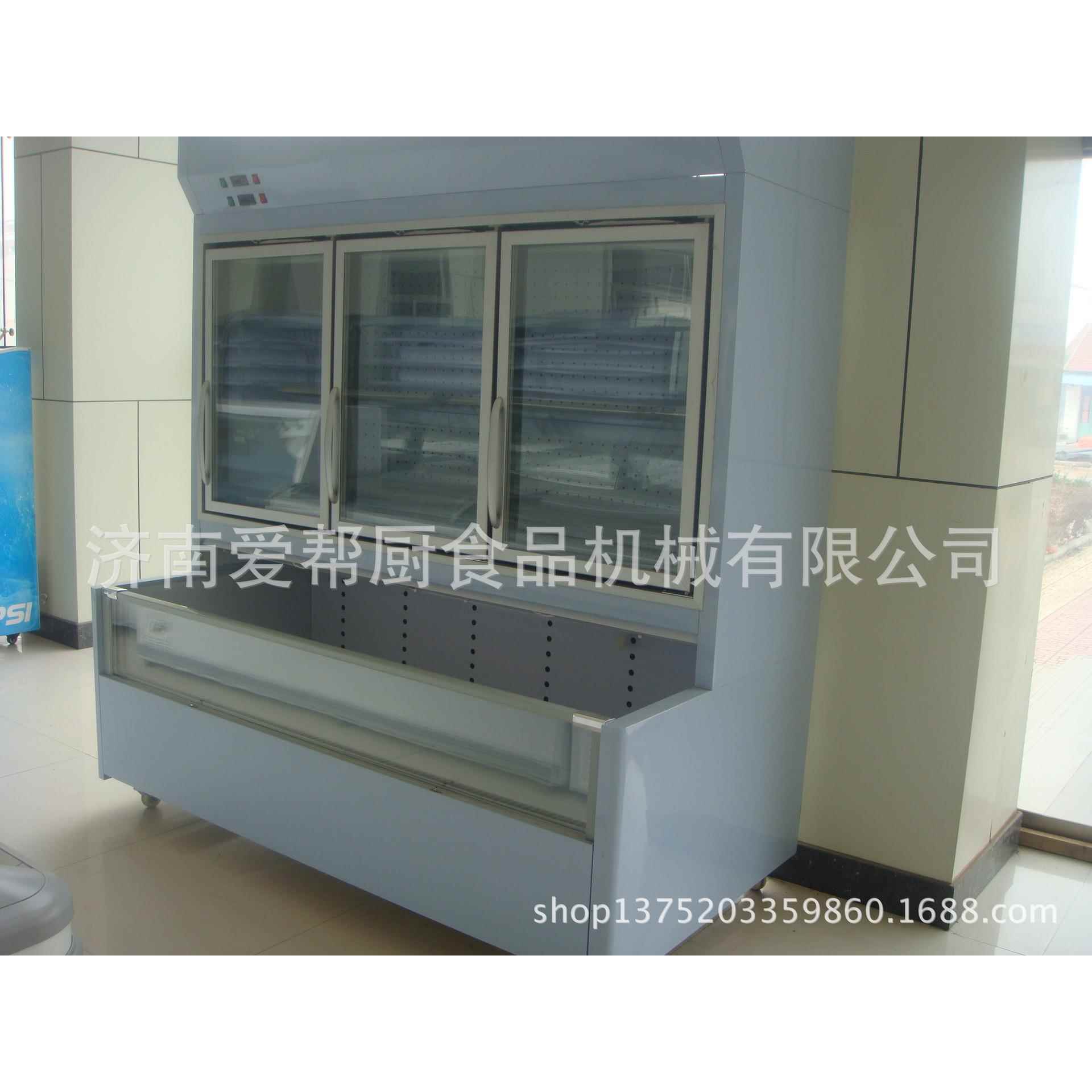 爱帮厨立式点菜柜 商用冷柜 供应保鲜柜蔬菜展示柜海鲜
