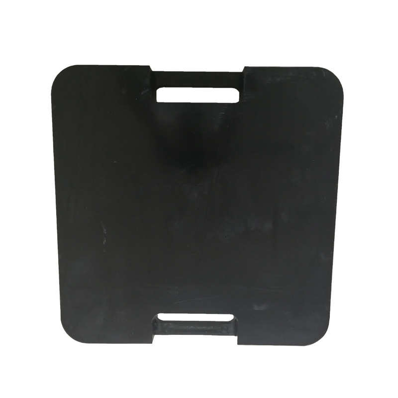 支腿多泵车垫块高分子垫脚聚乙烯规格塑料供应厂家聚乙烯枕木吊车