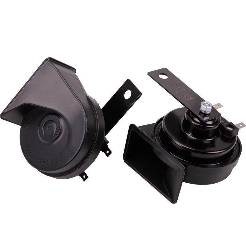 电子无触点蜗牛喇叭12v超响防水双音摩托车汽车喇叭电子蜗牛喇叭