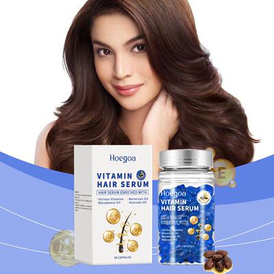 HOEGOA Vitamin Hair Essence Capsules Nourishing and Smoothin