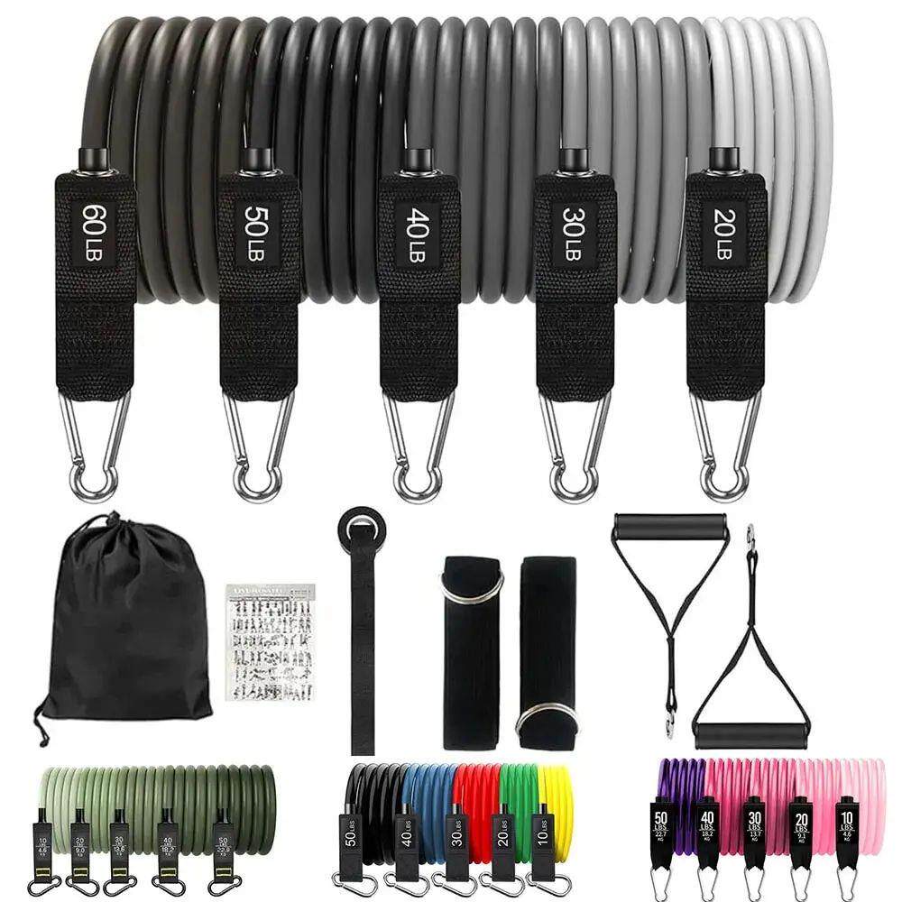 Resistance Bands Set Tension Pull Rope for Men Women Workout