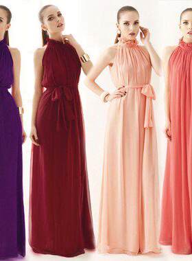 2016 Women Summer Sexy Gown Long Prom Dress Evening Dresses