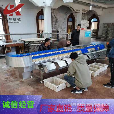 鸭掌鸭翅等家禽类多级分拣机 鹅腿鹅胗自动高速重量分拣机设备
