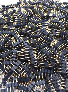 厂家直销RGB 4P插针 灯带连机器LED灯条环保铜针RGB七彩插针 排针