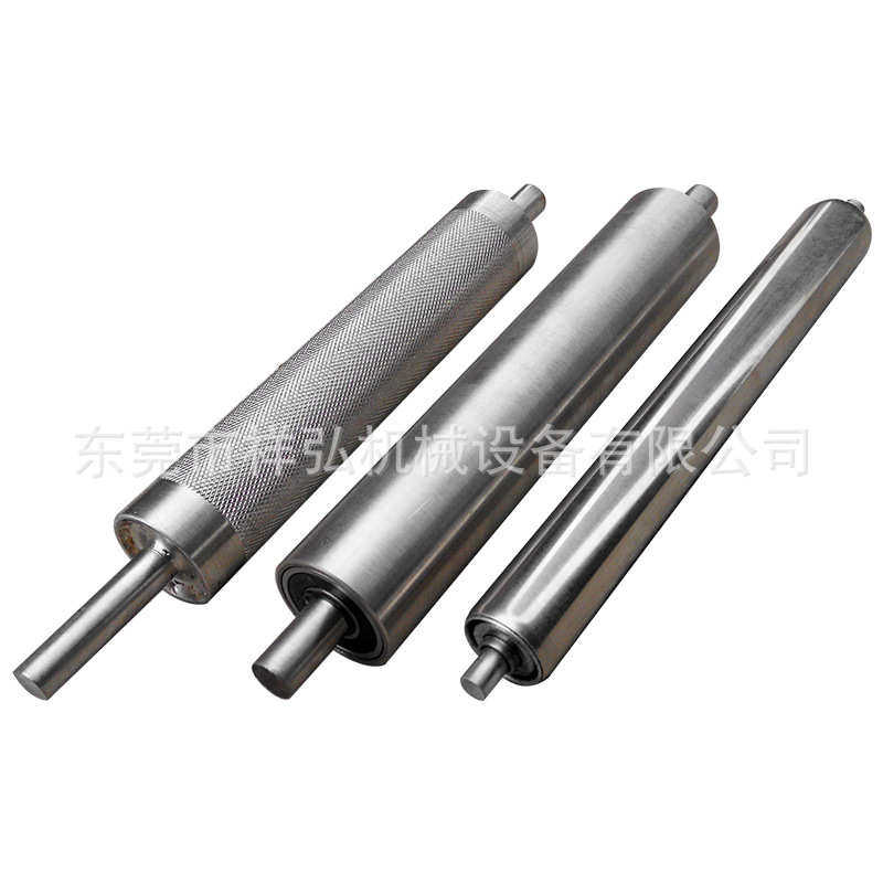 被动主动轴托机尾滚轴传动力辊滚筒机头筒皮带流水线传送带输送机